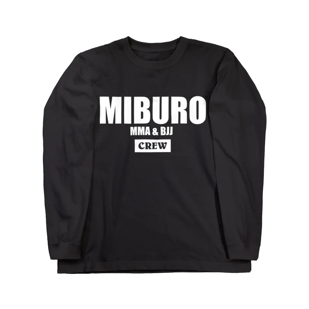 No.326のMIBURO CREW ホワイト ロングスリーブTシャツ