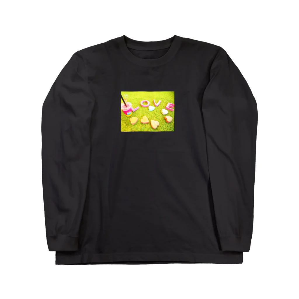 jumping_melodyのおいしいラブ Long Sleeve T-Shirt