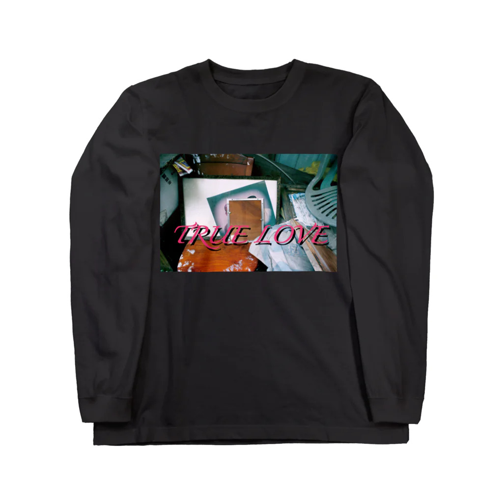 イシダサヤのTRUE LOVE 롱 슬리브 티셔츠