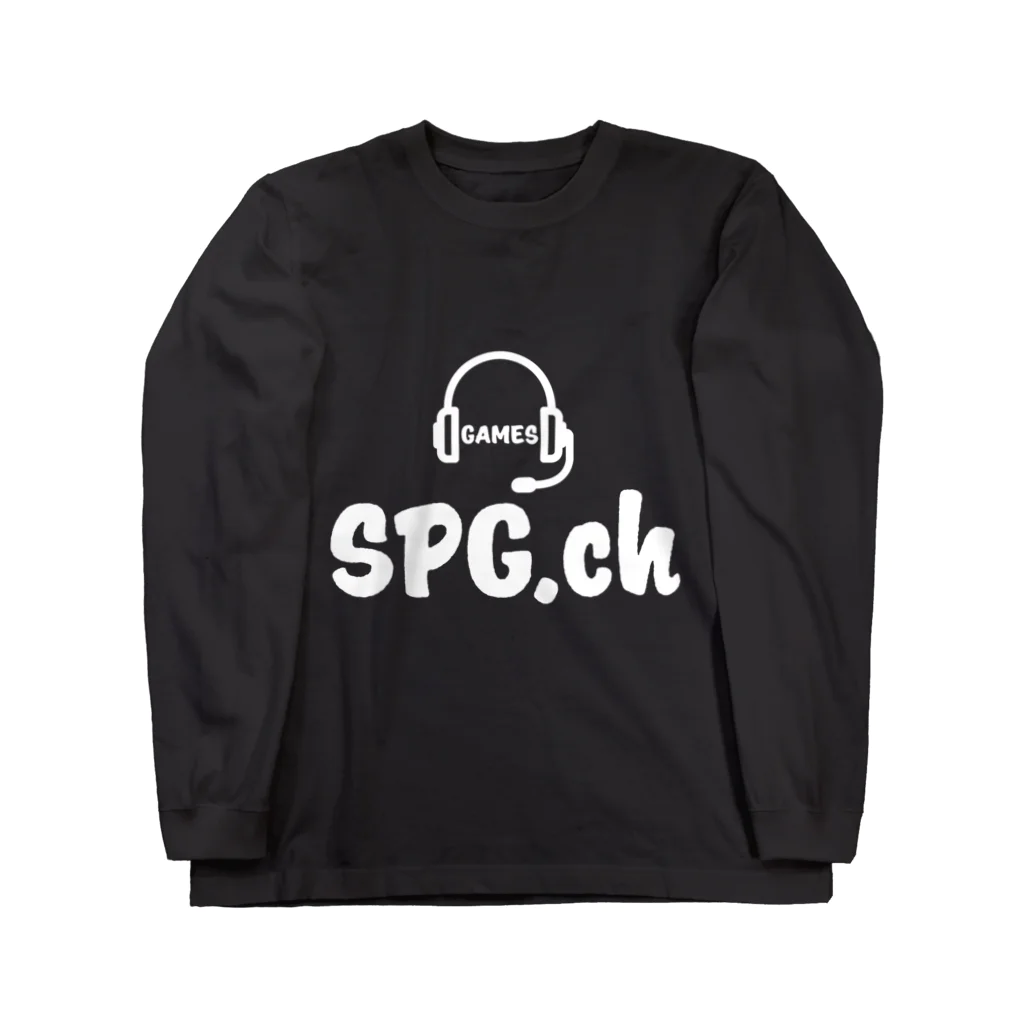 SPG.chの[公式]SPG.ch 白文字 ロングスリーブTシャツ