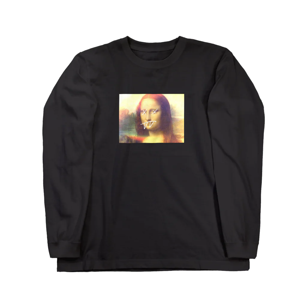 未明のMona Lisa ロングスリーブTシャツ