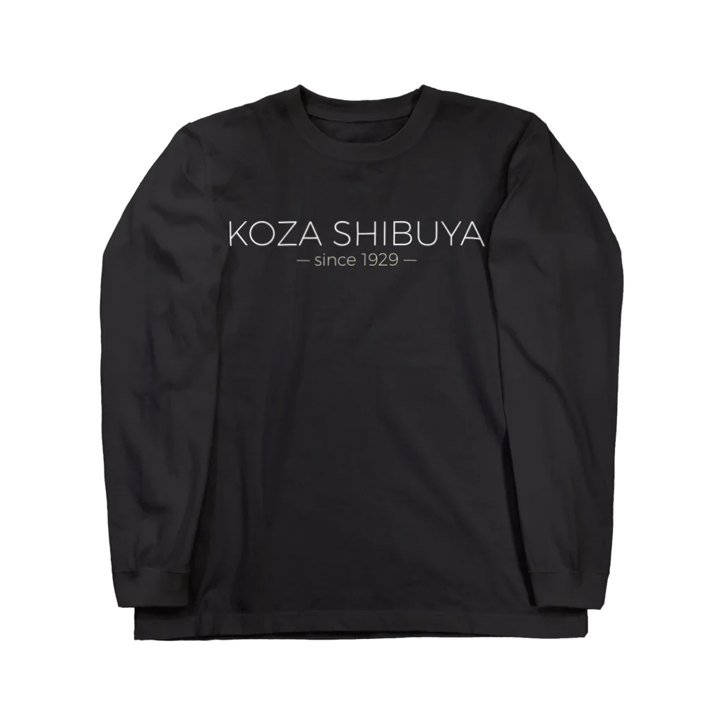 魔剤府市 公式アンテナショップのKOZA SHIBUYA 長袖Tシャツ Long Sleeve T-Shirt