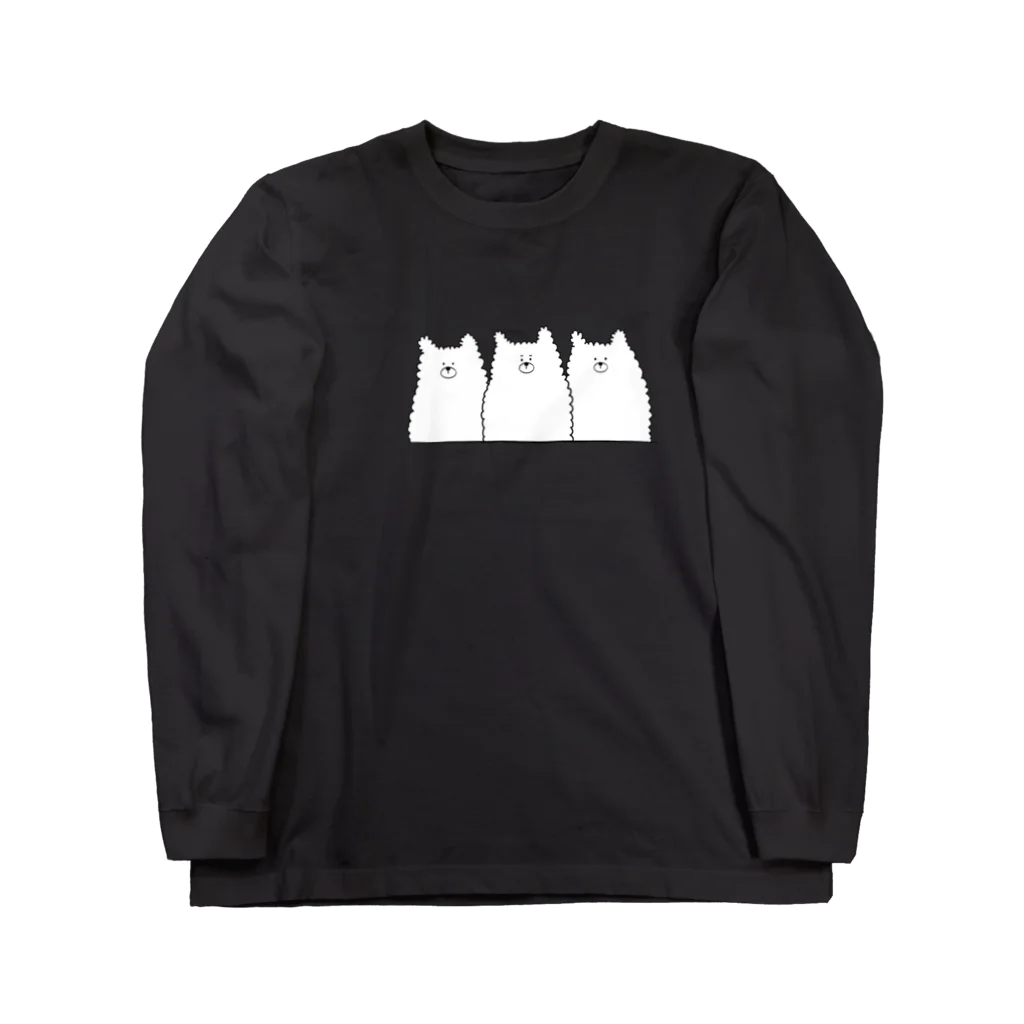 KOMORIの1匹だけまゆげアルパカロンＴ Long Sleeve T-Shirt