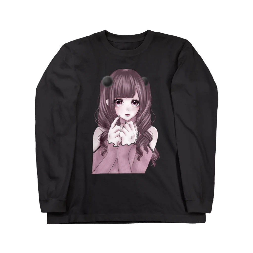 LD mental.CL💒の地雷女ちゃん ロングスリーブTシャツ