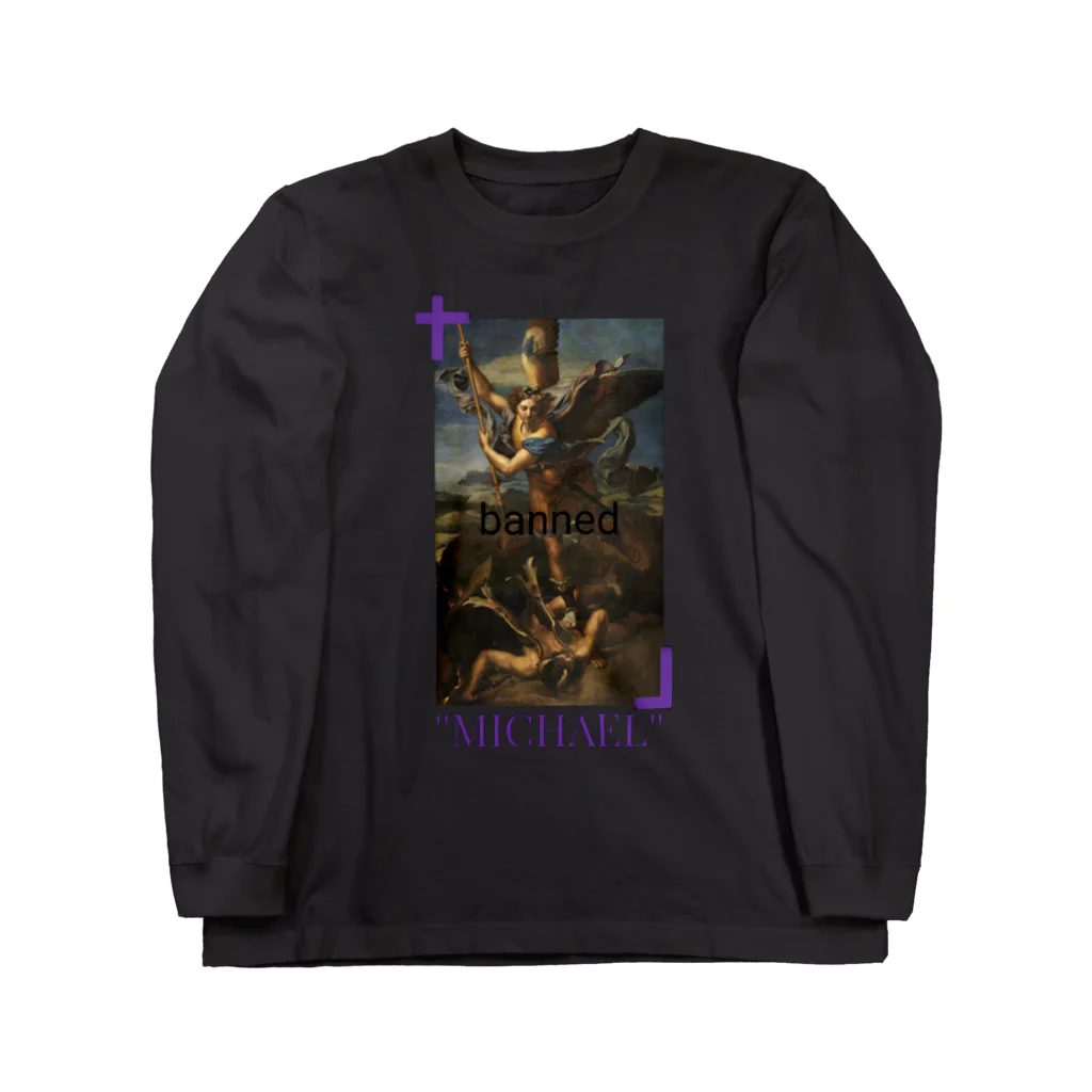 bannedのbanned Michael Long Sleeve T-Shirt