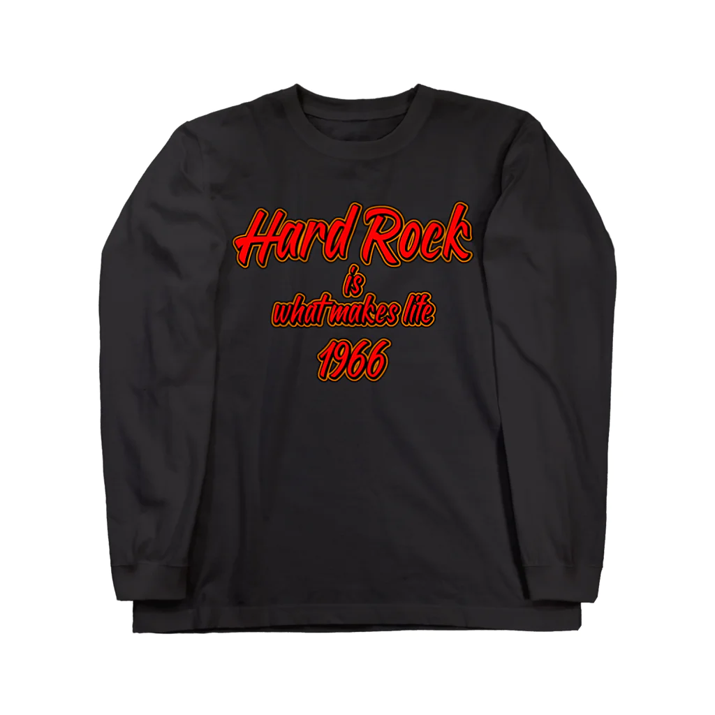 ★･  Number Tee Shop ≪Burngo≫･★ のHard Rock is what makes life 1966 ロングスリーブTシャツ