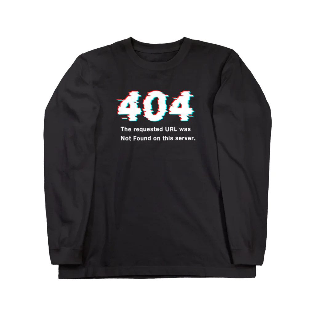 インターネットクラブの404 Not Found ロングスリーブTシャツ