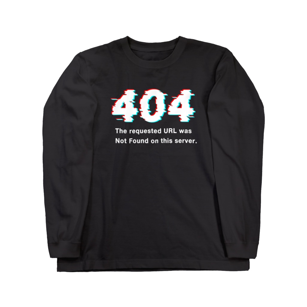 インターネットクラブの404 Not Found Long Sleeve T-Shirt