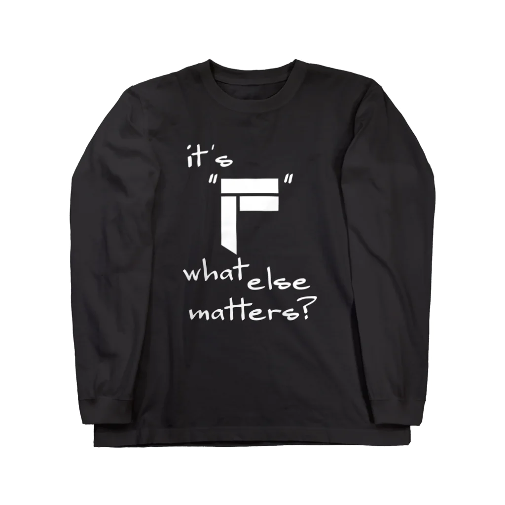 ’94のFFC Fワードロゴ ホワイトプリントコレクション -  ロングスリーブTシャツ