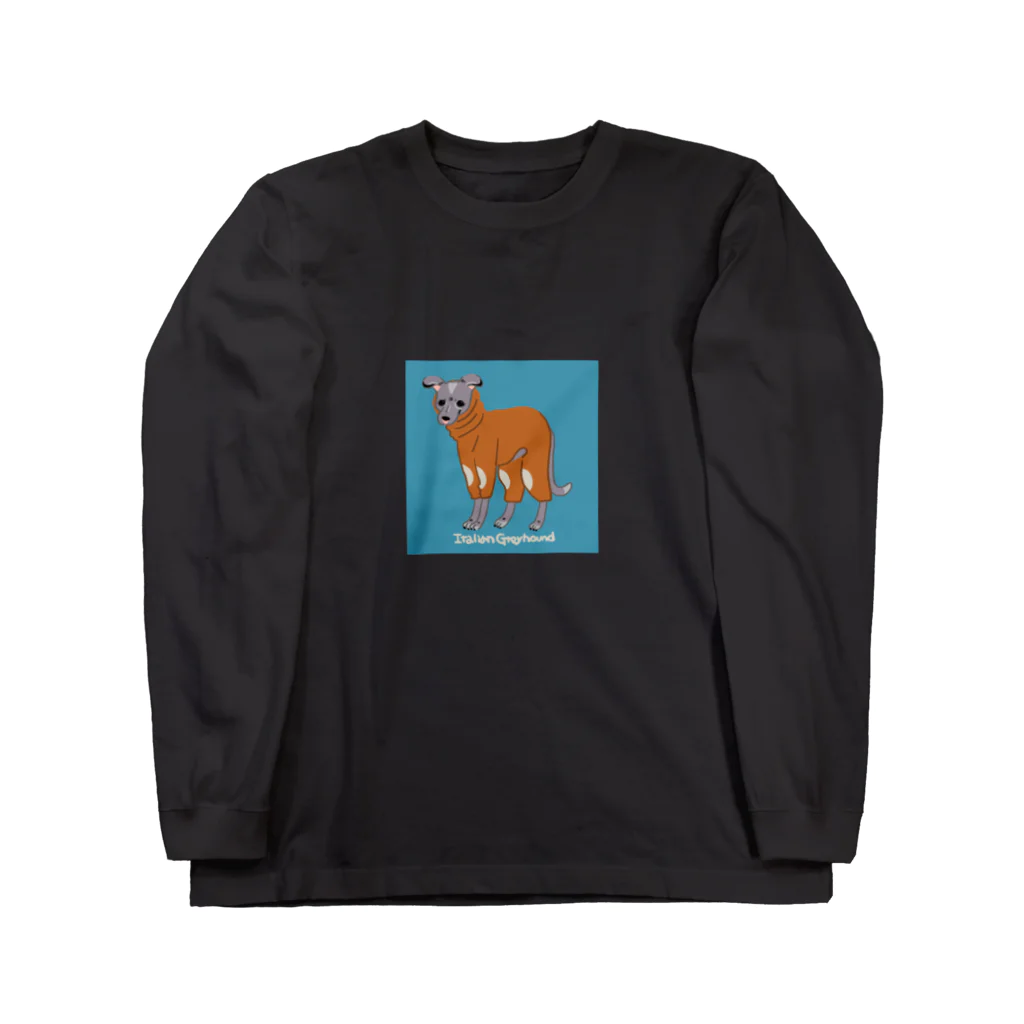 mmiyamotoの例の服のイタグレ Long Sleeve T-Shirt