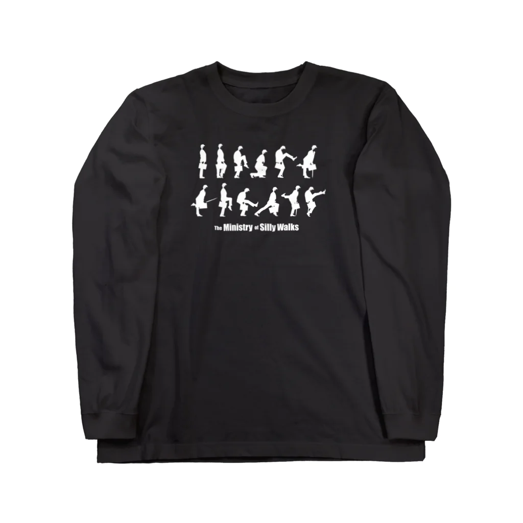 stereovisionのThe Ministry of Silly Walks（バカ歩き省）1/2 Long Sleeve T-Shirt