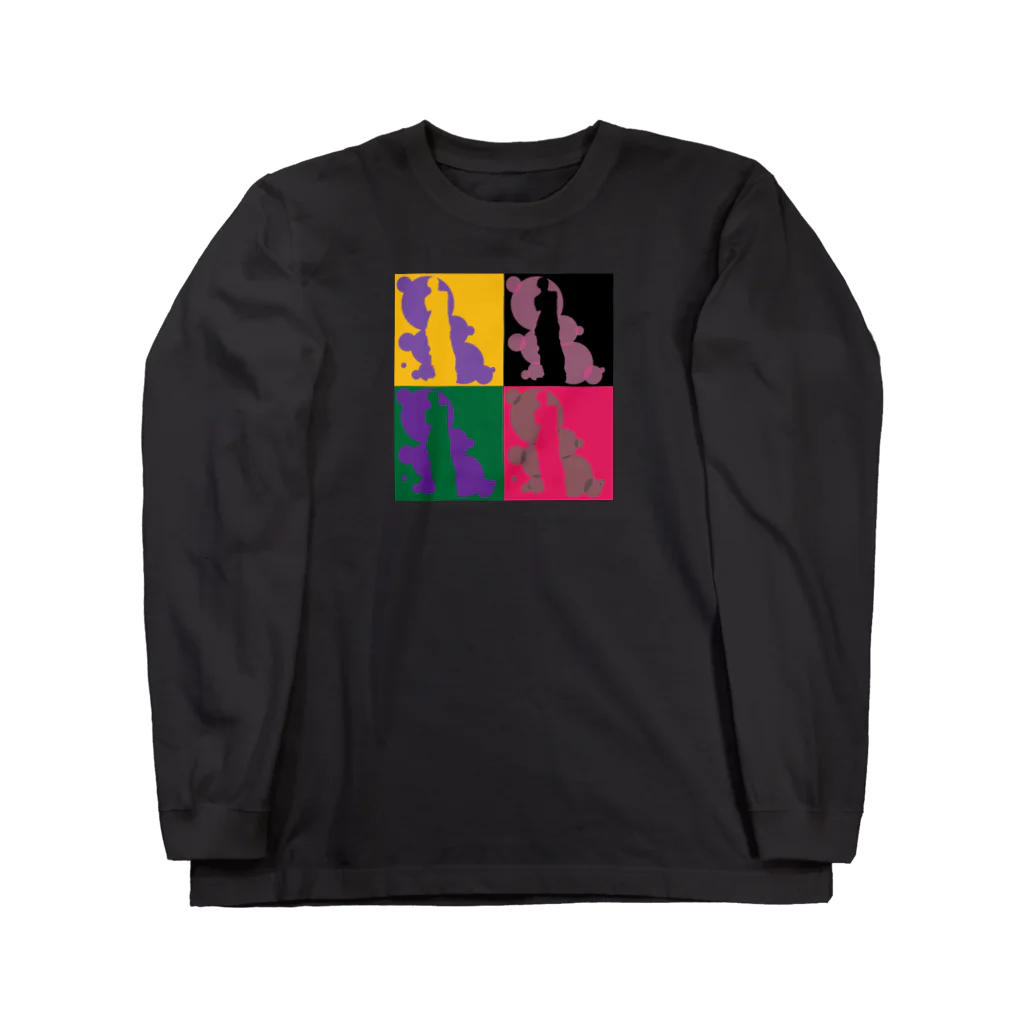 Amiel Pascualのポップなビーナス Long Sleeve T-Shirt