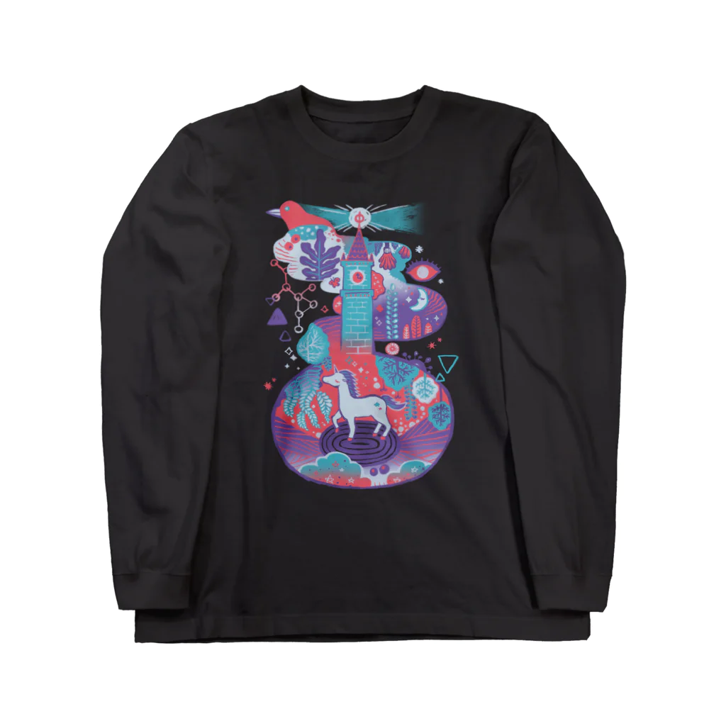 IZANAMI by Akane YabushitaのWonderland（世界の終りとハードボイルド・ワンダーランド） Long Sleeve T-Shirt