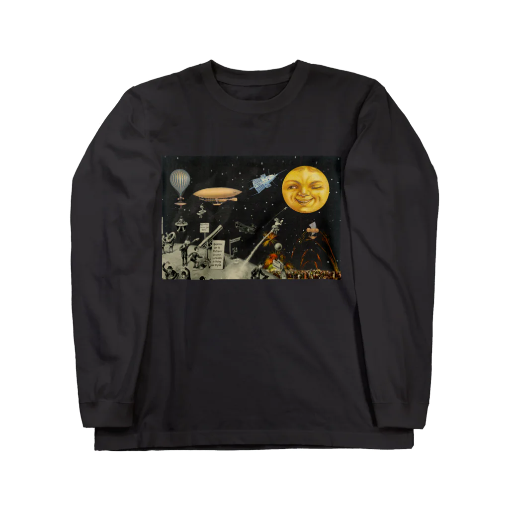 Guignolの「天体観測展・月世界旅行」 Long Sleeve T-Shirt