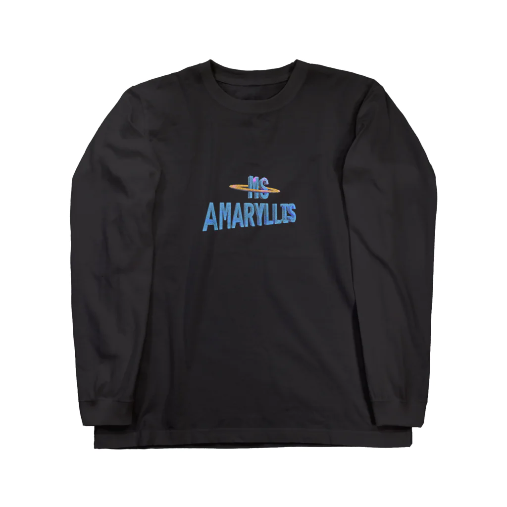 Ms Amaryllis のMs Amaryllis 3D logo  ロングスリーブTシャツ