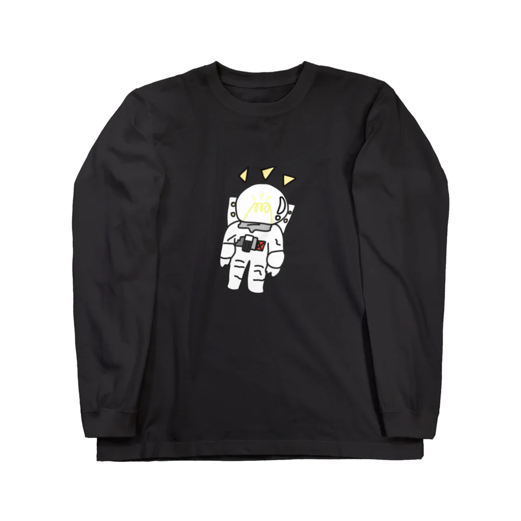 flatフラットふらっとのSPACEMAN Long Sleeve T-Shirt