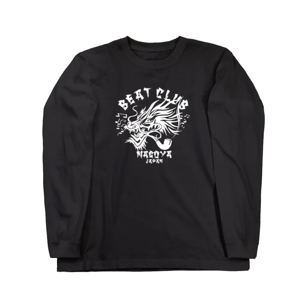 BEAT CLUB のNAGOYA BEAT CLUB(白ロゴ) Long Sleeve T-Shirt