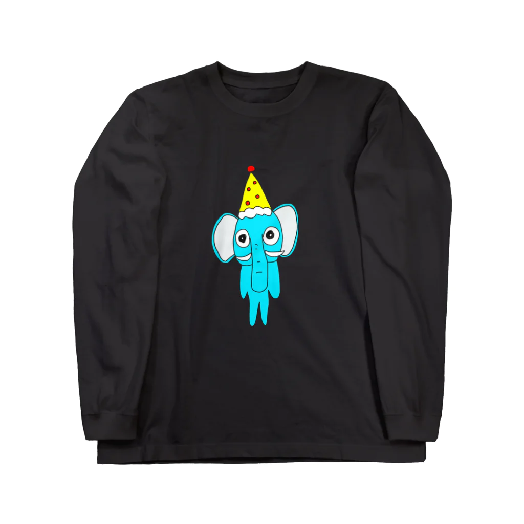 flatフラットふらっとのelephant ロングスリーブTシャツ