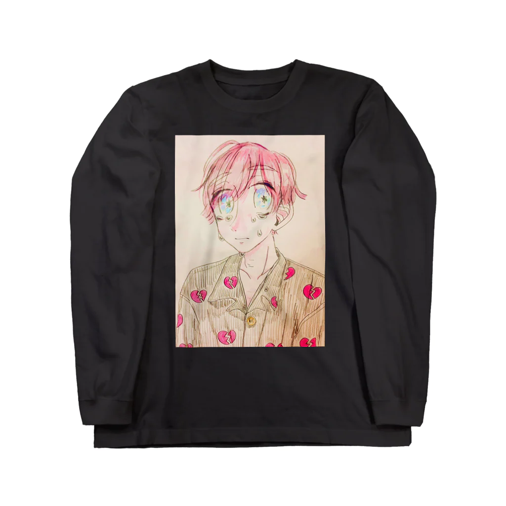 夢作屋 ハンドメイドアクセサリー屋ですの楽しい筈だったバカンス Long Sleeve T-Shirt