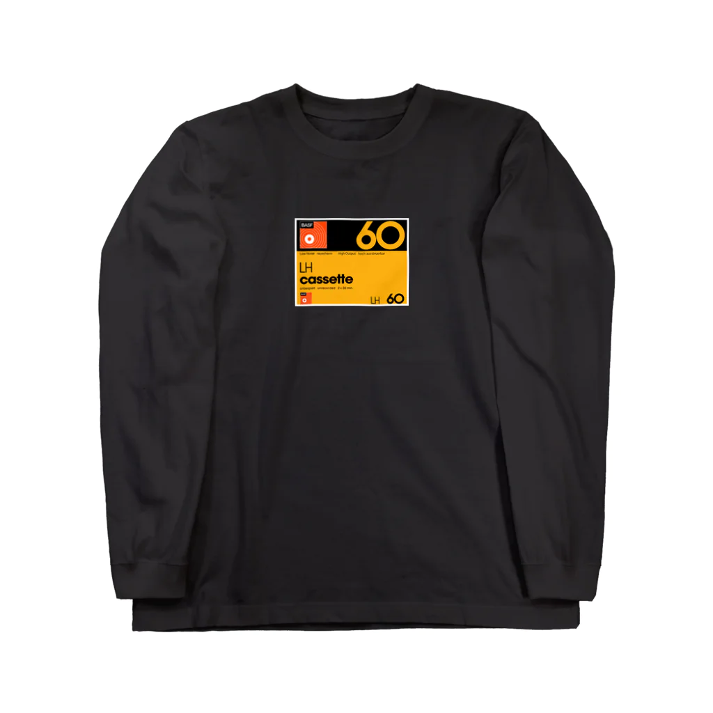 nostalgieのnostalgic_cassette_01 ロングスリーブTシャツ