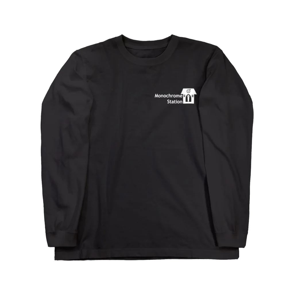 Monochrome Station Goodsの#モノステ ロンT Long Sleeve T-Shirt