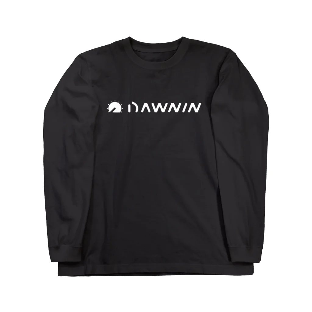 yaccomiのDAWNINホワイトロゴ ロングスリーブTシャツ