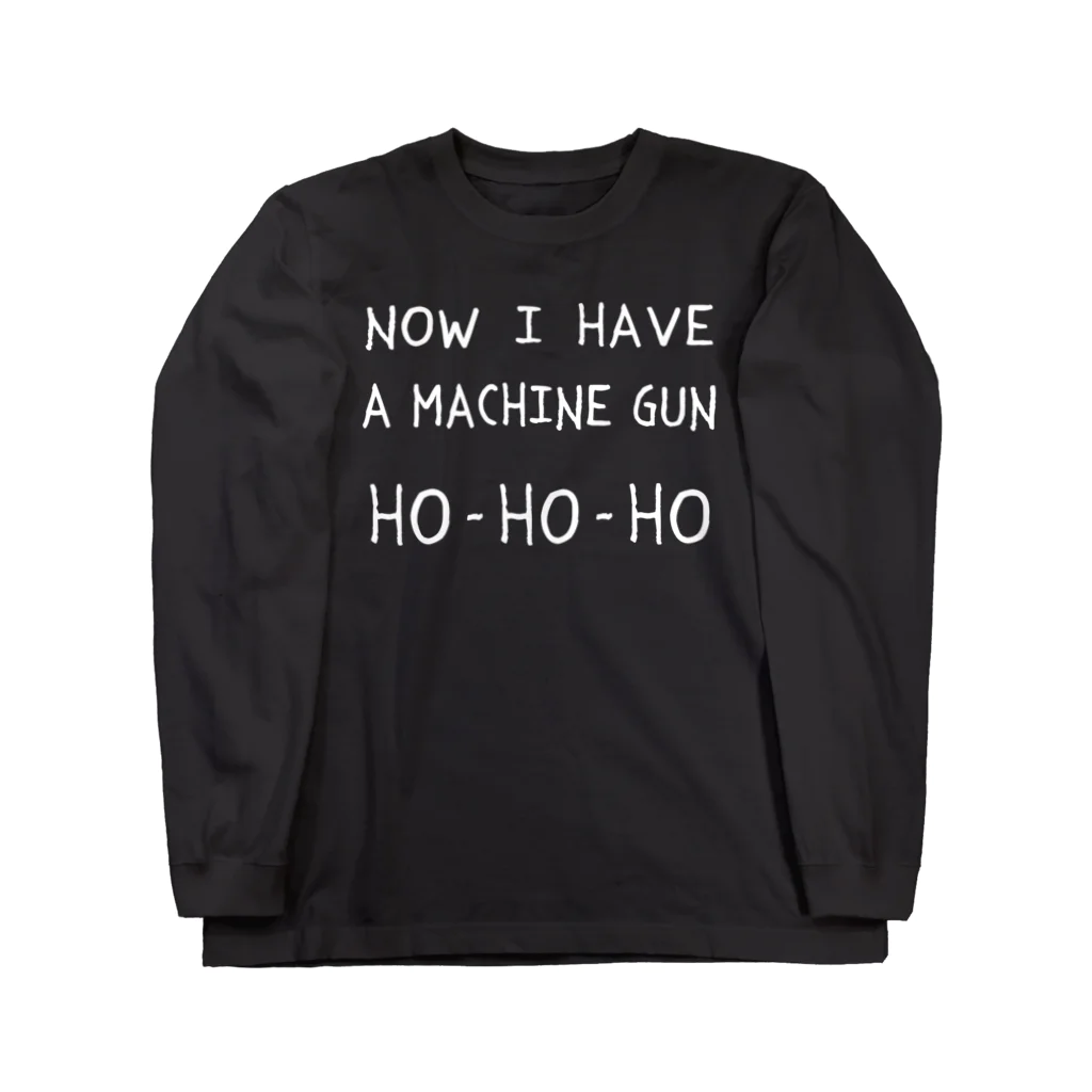 stereovisionのマシンガンは頂戴した HO-HO-HO ロングスリーブTシャツ