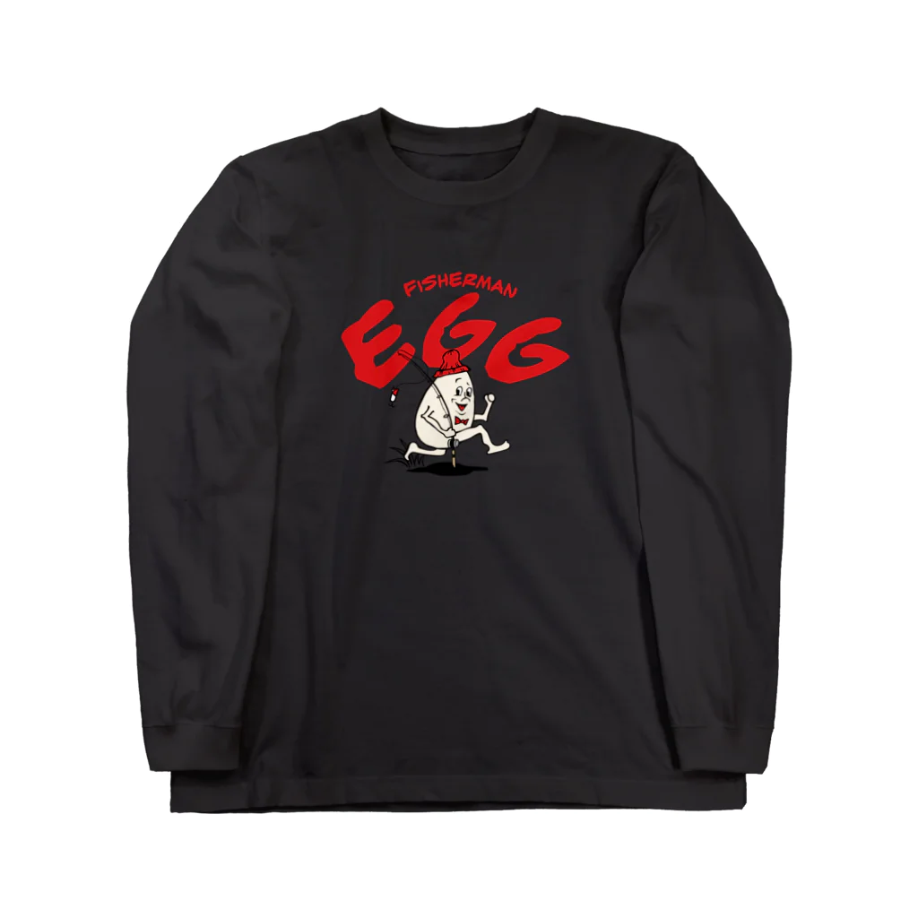 FISHERMAN EGGのEGG YUDETAMAロングスリーブTシャツ2 ロングスリーブTシャツ