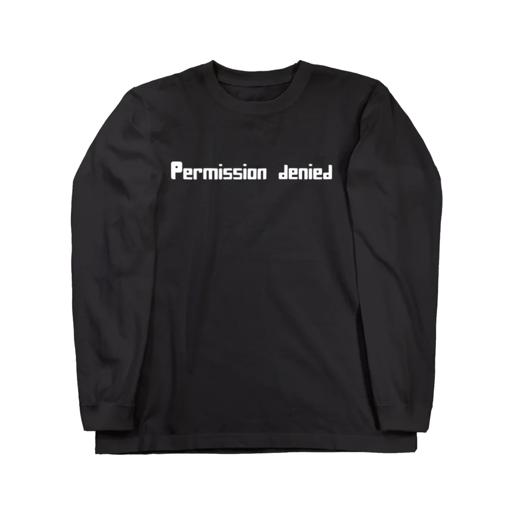 nei30のPermission denied Long Sleeve T-Shirt