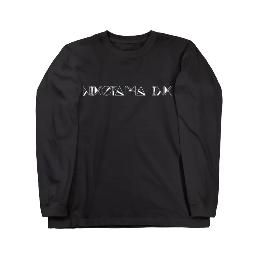 Nikotama Inkのハートの目ん玉 Long Sleeve T-Shirt