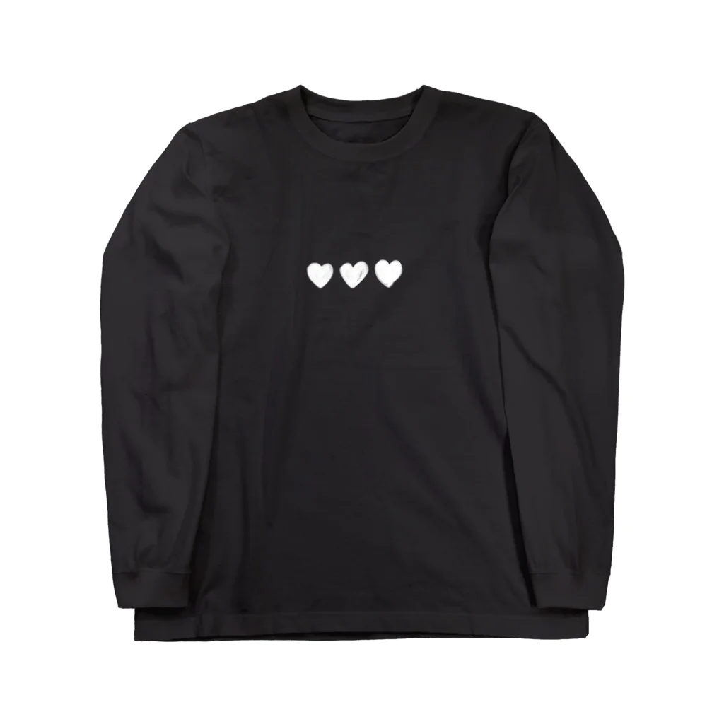 もちもちのもちのハートハートハート Long Sleeve T-Shirt