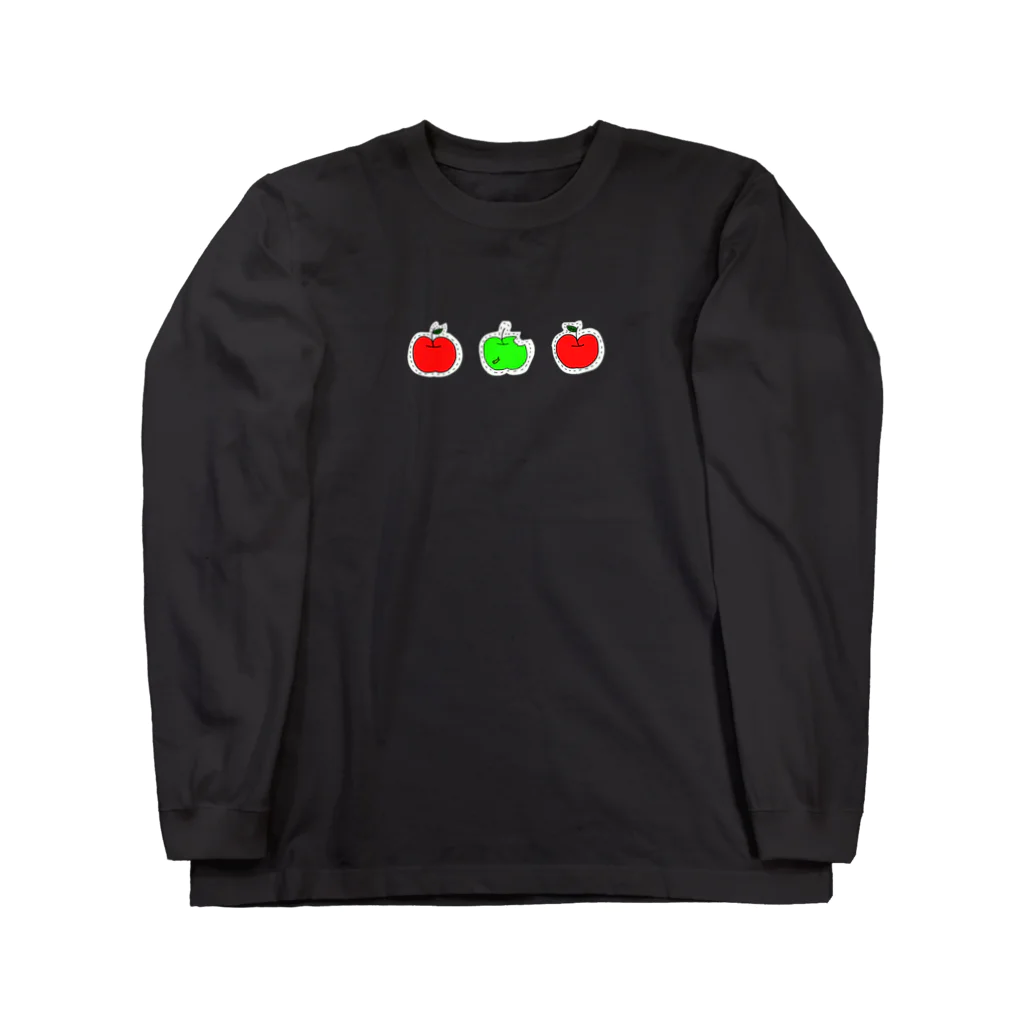 こまいぬのりんごりんごりんご🍏 Long Sleeve T-Shirt