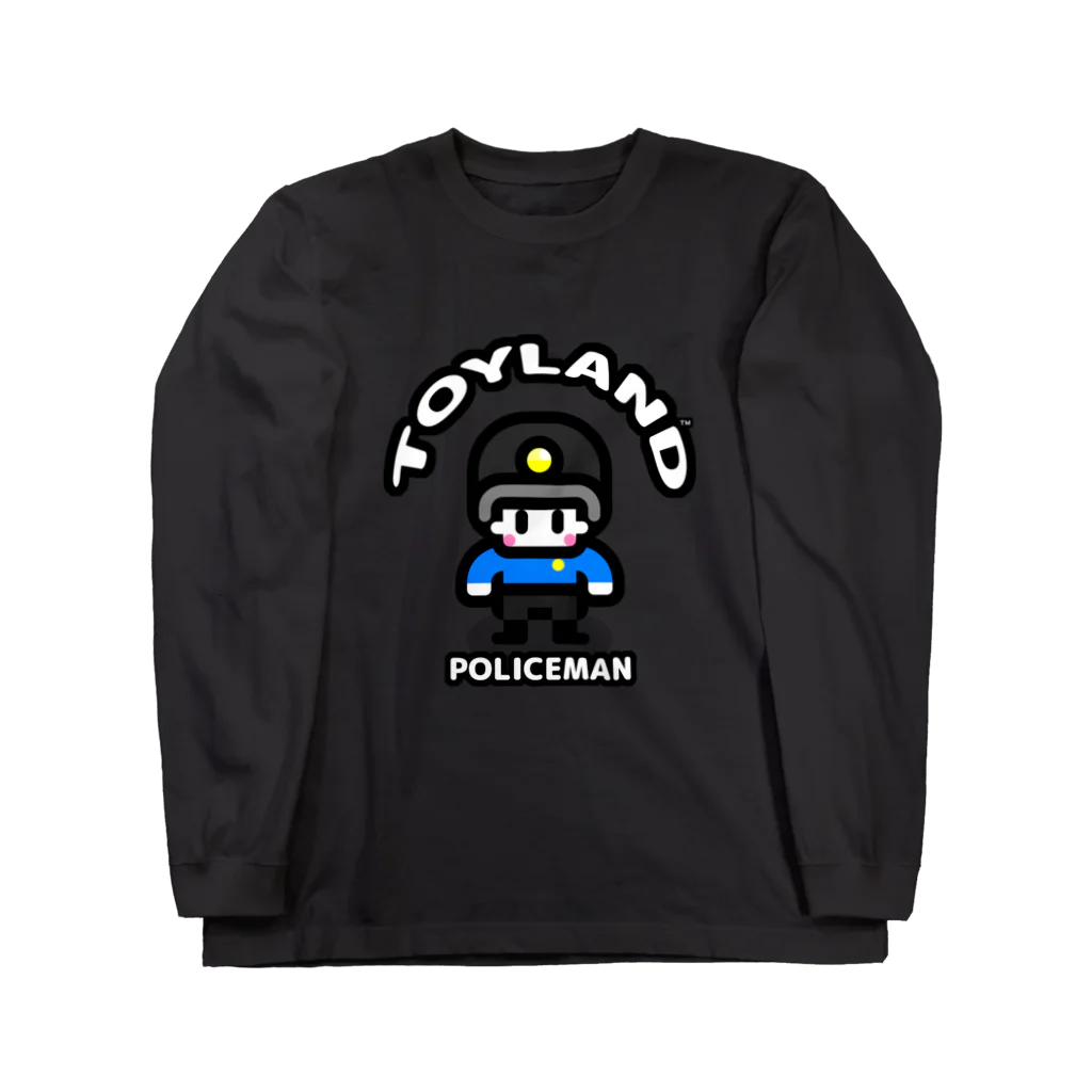 カワイイ オシャレ ポップ な TOYLANDのカワイイ ポップ な おまわりさん Long Sleeve T-Shirt