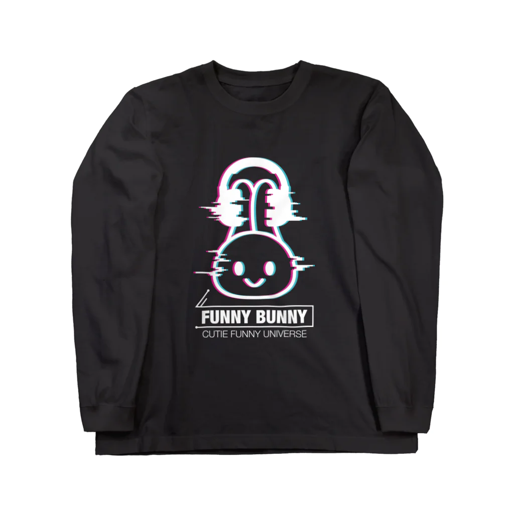 Cutie Funny Universe[ キューティー・ファニー・ユニバース ]のFUNNY☆BUNNY【フェイスロゴ】 Long Sleeve T-Shirt
