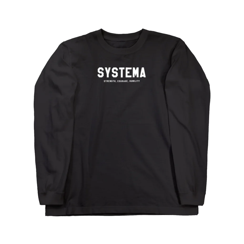 システマ東京のSYSTEMA【白文字】 ロングスリーブTシャツ