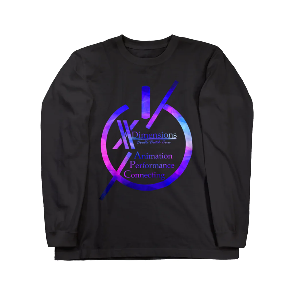 X-Dimensions team goodsのゲーミングロゴ Long Sleeve T-Shirt