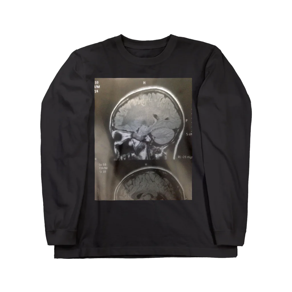 カンガルー禁猟区の人造人間（頭部） Long Sleeve T-Shirt