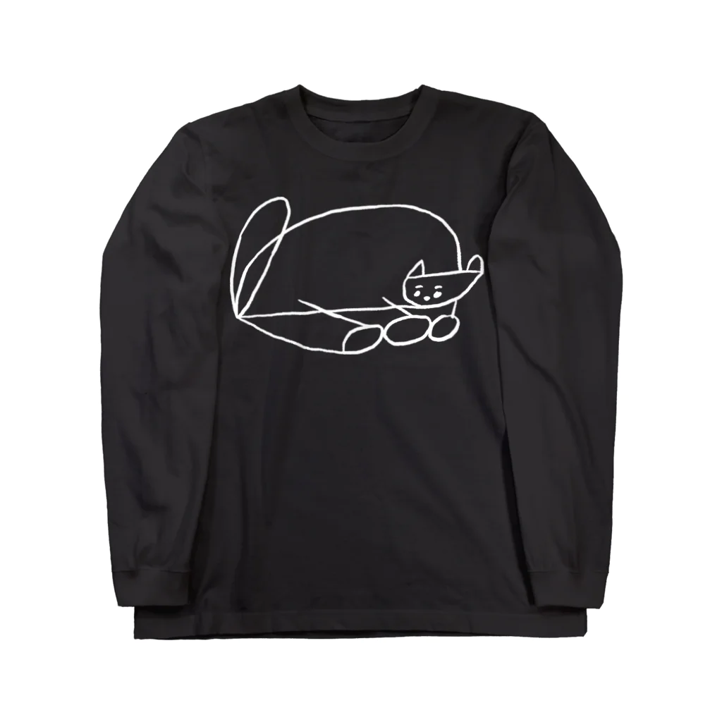 killdiscoのまるくなるねこ Long Sleeve T-Shirt