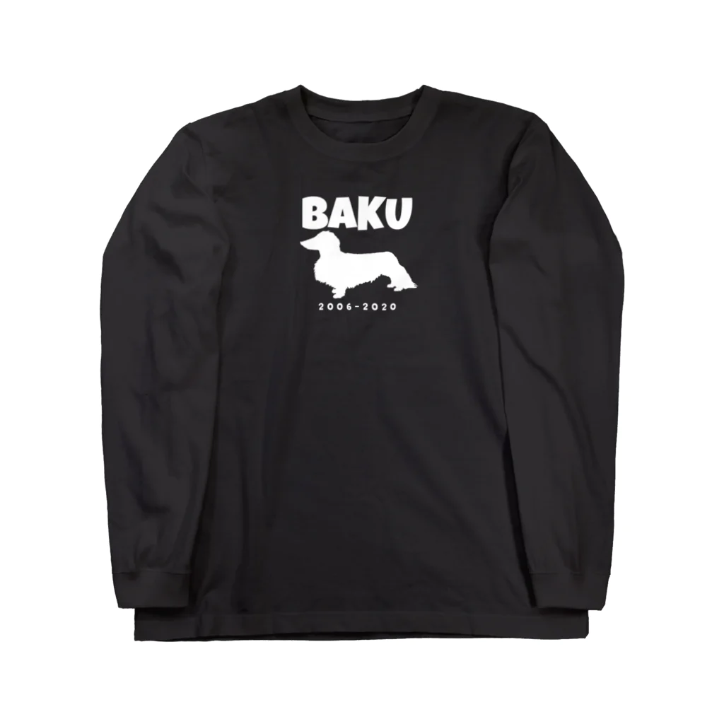 kan*na*waのBAKU R.I.P. ロングスリーブTシャツ