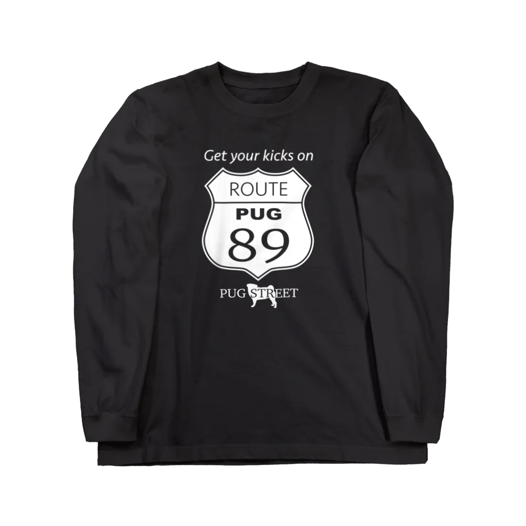 BUHITOLIFEのROUTE89(PUG) ロングスリーブTシャツ
