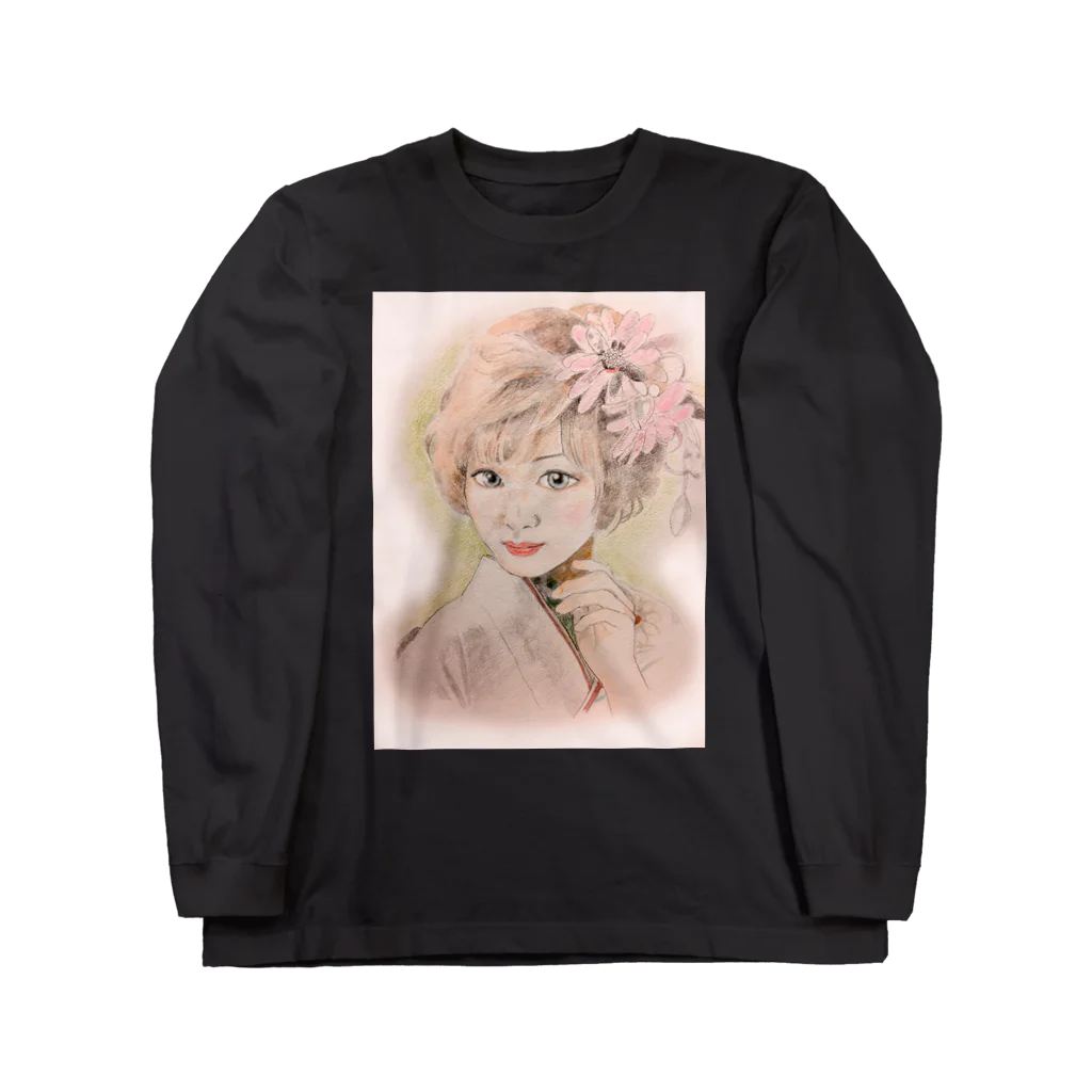 keikororinのKIMONOgirl Long Sleeve T-Shirt