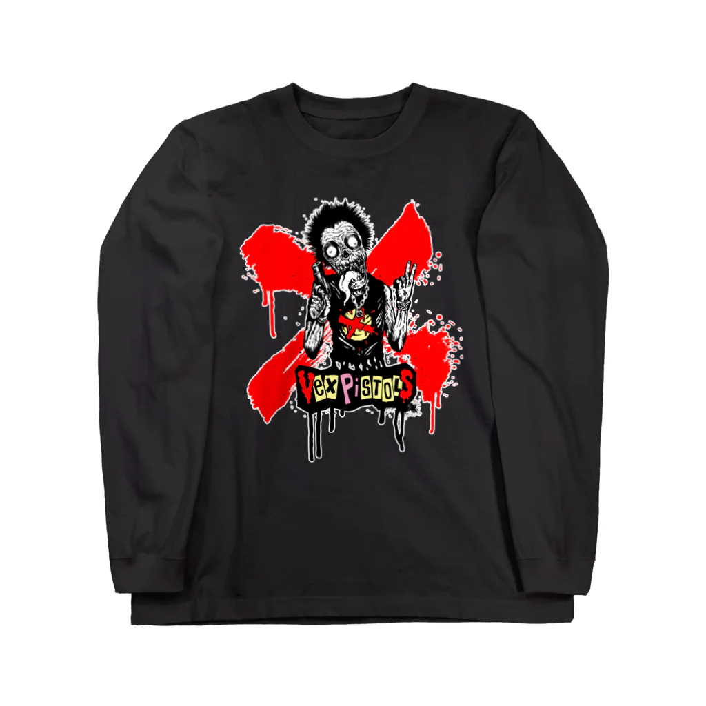 MackToons A.K.A カキ天のVex Pistols!!!! Long Sleeve T-Shirt