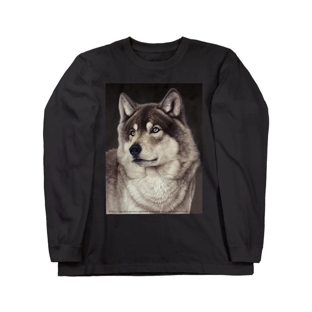 アラスカ野生動物画家きむらけいのBRIGHT Long Sleeve T-Shirt