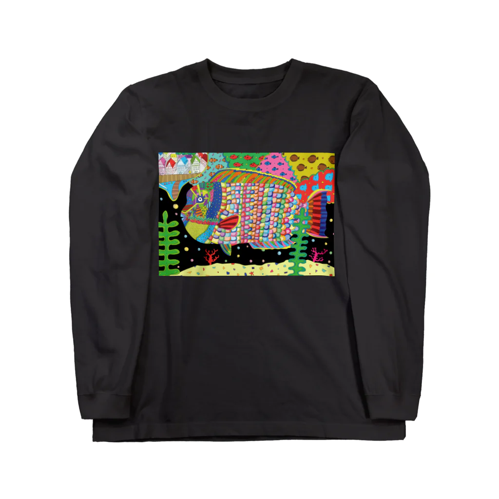 マリエ・フェスティバル・ショップの鮮魚のCMYK★ Long Sleeve T-Shirt