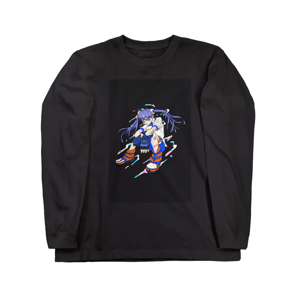 天上天下ニート独尊のツインガールちゃん Long Sleeve T-Shirt