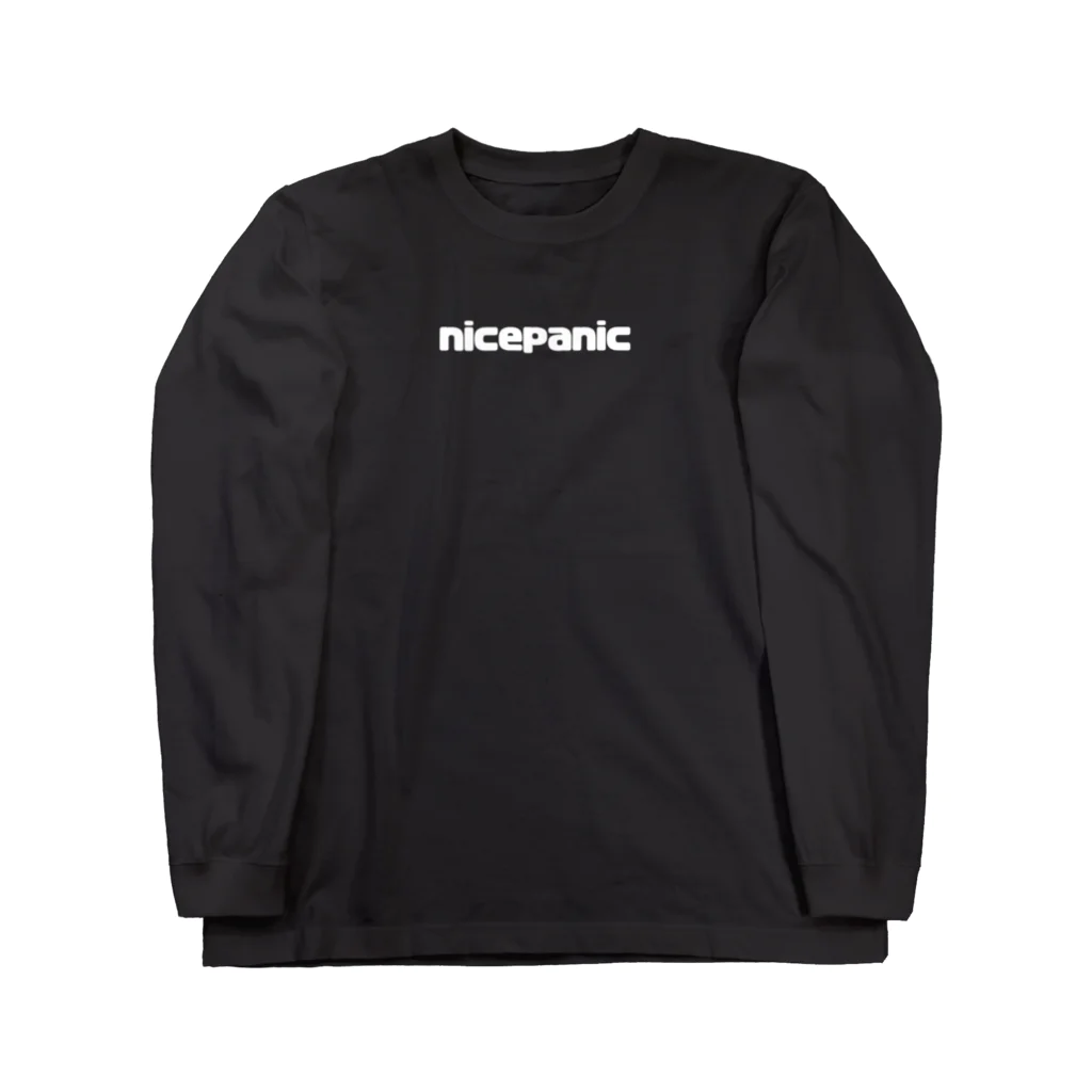 ナイスパニック店の【新作】nicepanicロゴ ロングスリーブＴシャツ Long Sleeve T-Shirt