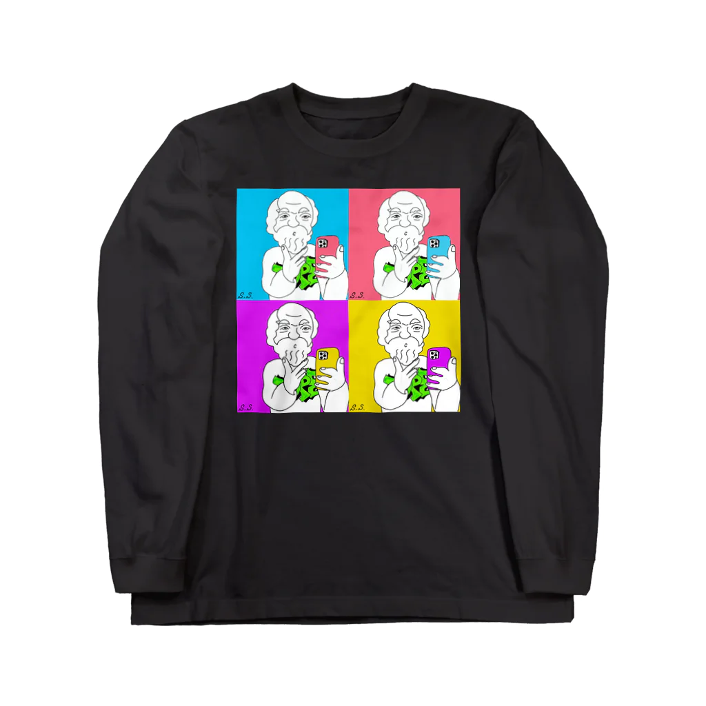 entertainmentSのエンタメ界のソクラテス Long Sleeve T-Shirt