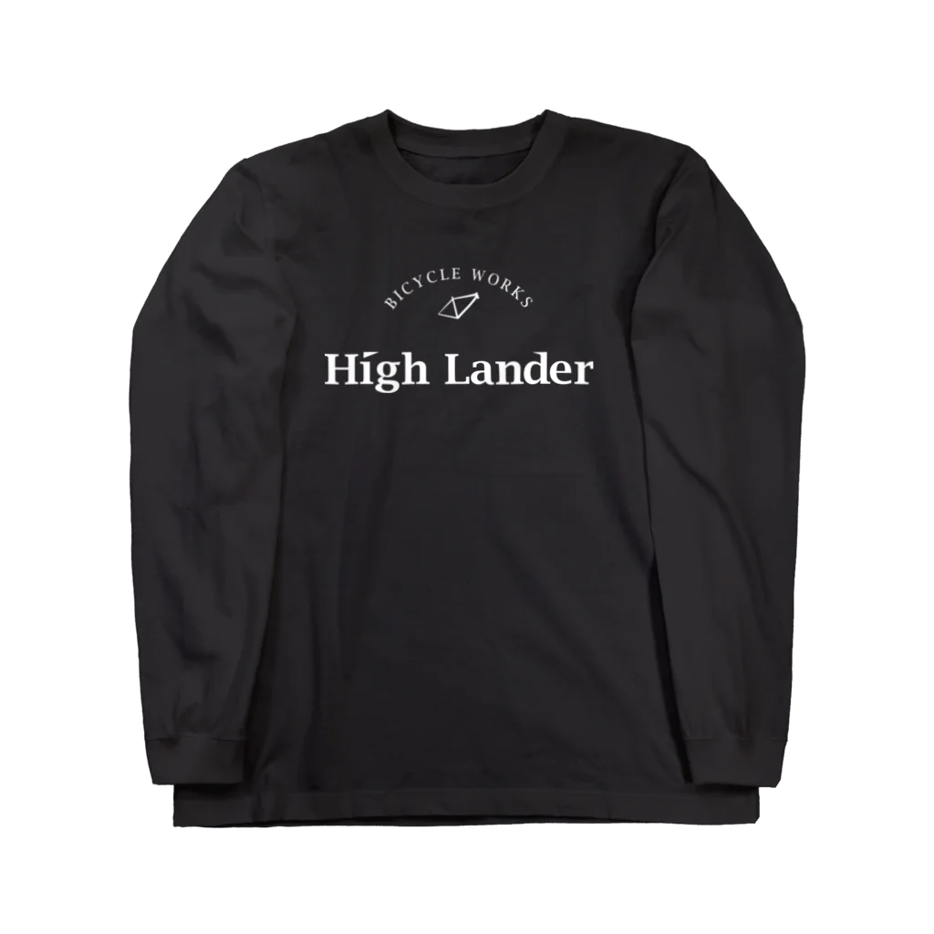 HighLander BicycleWorksのハイランダー　夏服　(ロゴ白色) Long Sleeve T-Shirt