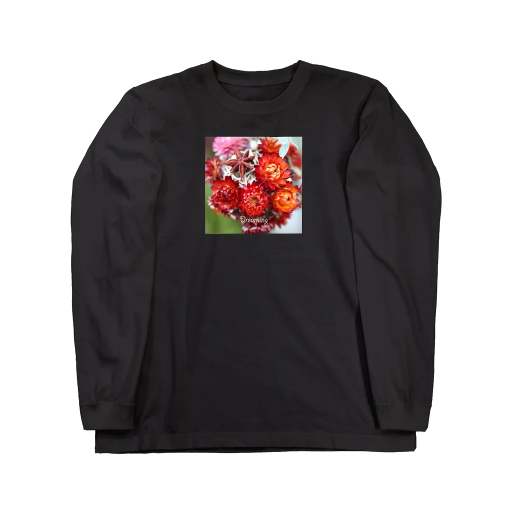 photo-kiokuのドライフラワー Long Sleeve T-Shirt