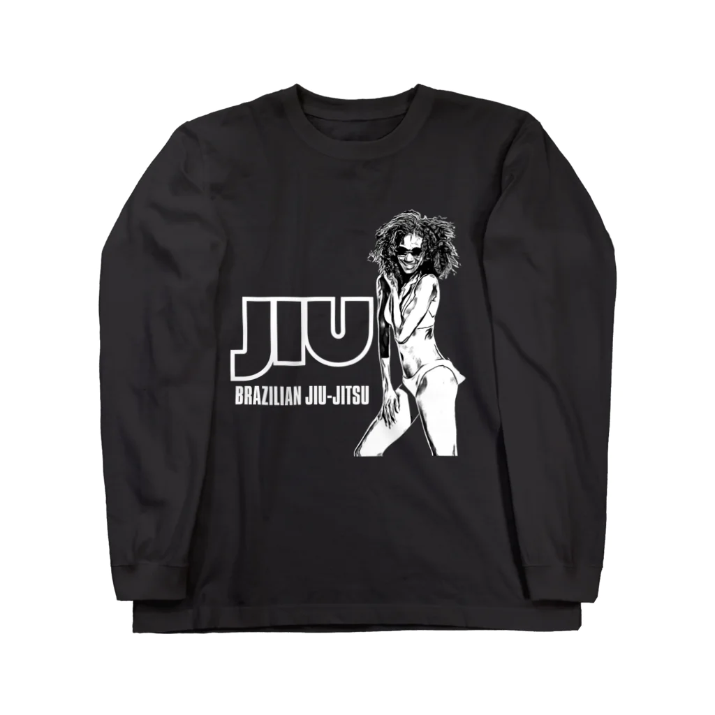 JIU(ジウ)ブラジリアン柔術TシャツのJIU lady ロングスリーブTシャツ